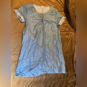 Lucky brand,size small,cute blue denim looking, soft and comfy boho style